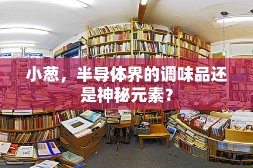 小葱，半导体界的调味品还是神秘元素？