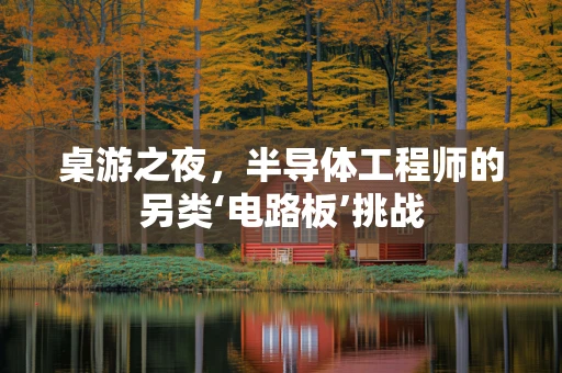 桌游之夜，半导体工程师的另类‘电路板’挑战