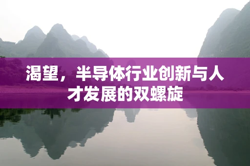 渴望，半导体行业创新与人才发展的双螺旋