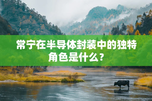 常宁在半导体封装中的独特角色是什么？