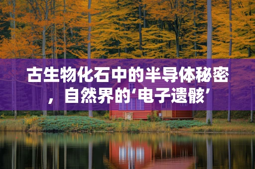 古生物化石中的半导体秘密，自然界的‘电子遗骸’