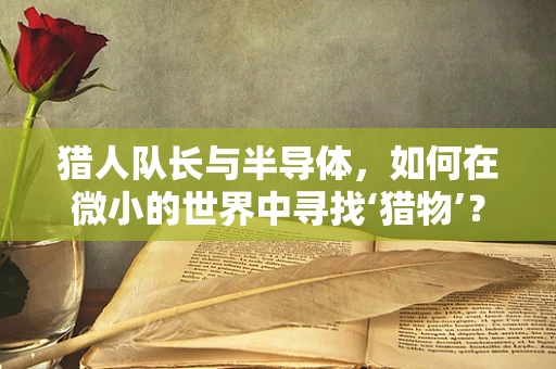 猎人队长与半导体，如何在微小的世界中寻找‘猎物’？