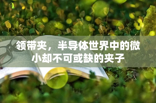领带夹，半导体世界中的微小却不可或缺的夹子