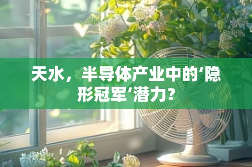 天水，半导体产业中的‘隐形冠军’潜力？