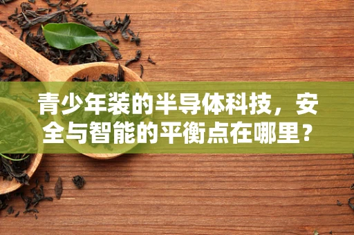 青少年装的半导体科技，安全与智能的平衡点在哪里？