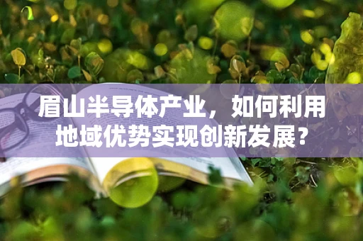 眉山半导体产业，如何利用地域优势实现创新发展？