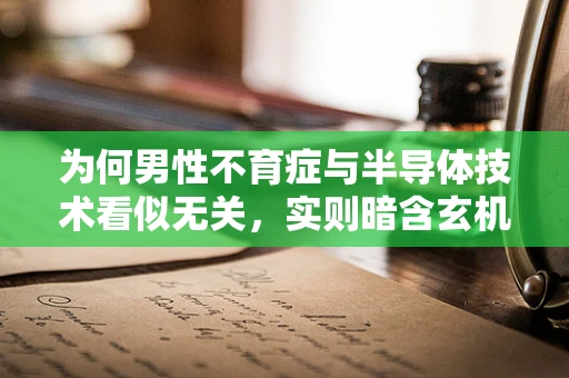 为何男性不育症与半导体技术看似无关，实则暗含玄机？