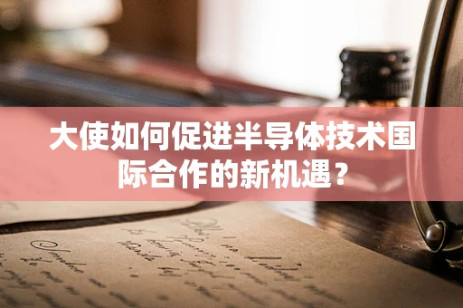 大使如何促进半导体技术国际合作的新机遇？