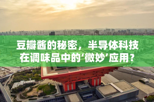 豆瓣酱的秘密，半导体科技在调味品中的‘微妙’应用？