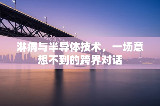 淋病与半导体技术，一场意想不到的跨界对话