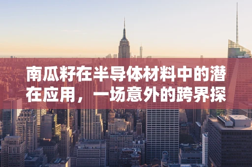 南瓜籽在半导体材料中的潜在应用，一场意外的跨界探索？