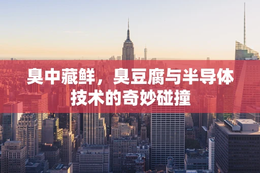 臭中藏鲜，臭豆腐与半导体技术的奇妙碰撞