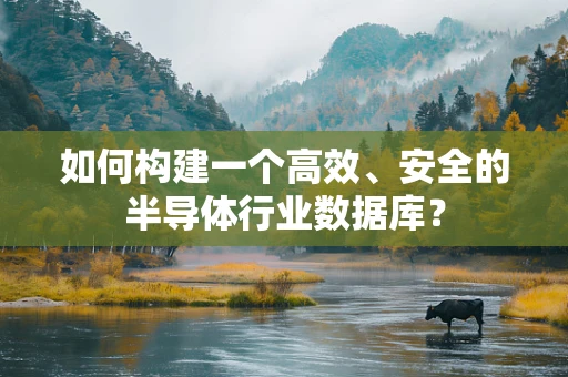 如何构建一个高效、安全的半导体行业数据库？