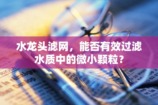 水龙头滤网，能否有效过滤水质中的微小颗粒？