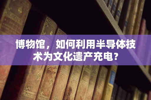 博物馆，如何利用半导体技术为文化遗产充电？
