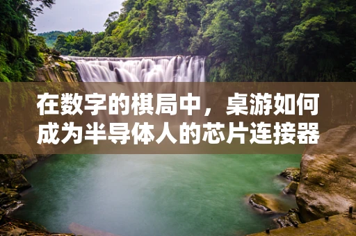 在数字的棋局中，桌游如何成为半导体人的芯片连接器？