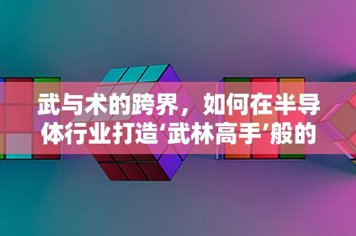 武与术的跨界，如何在半导体行业打造‘武林高手’般的团队氛围？