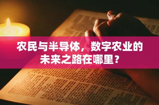 农民与半导体，数字农业的未来之路在哪里？