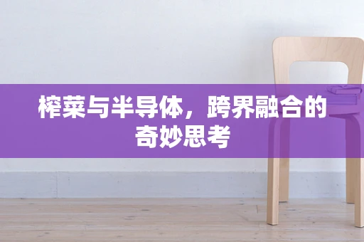 榨菜与半导体，跨界融合的奇妙思考