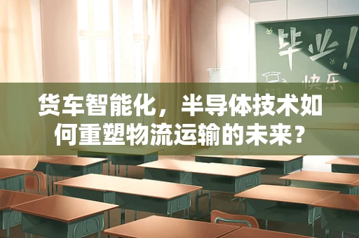货车智能化，半导体技术如何重塑物流运输的未来？