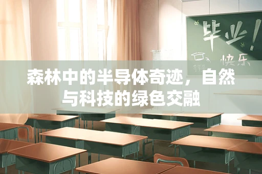 森林中的半导体奇迹，自然与科技的绿色交融