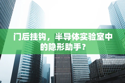 门后挂钩，半导体实验室中的隐形助手？