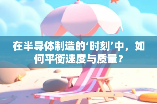 在半导体制造的‘时刻’中，如何平衡速度与质量？