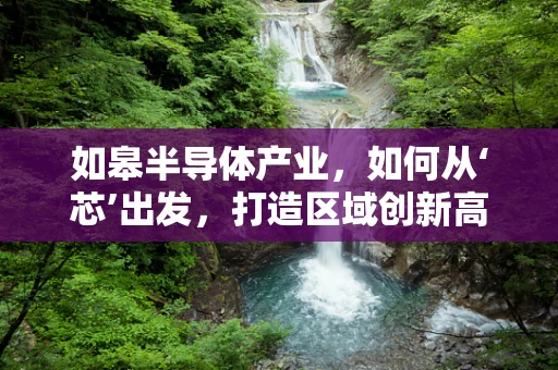 如皋半导体产业，如何从‘芯’出发，打造区域创新高地？