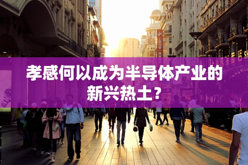 孝感何以成为半导体产业的新兴热土？