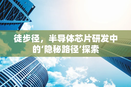 徒步径，半导体芯片研发中的‘隐秘路径’探索
