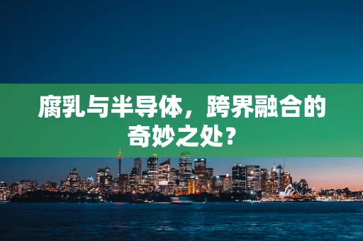 腐乳与半导体，跨界融合的奇妙之处？