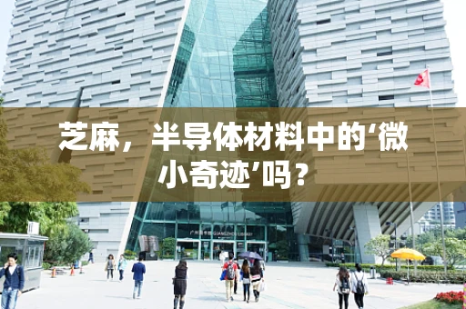 芝麻，半导体材料中的‘微小奇迹’吗？