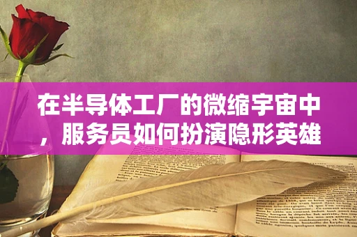 在半导体工厂的微缩宇宙中，服务员如何扮演隐形英雄？