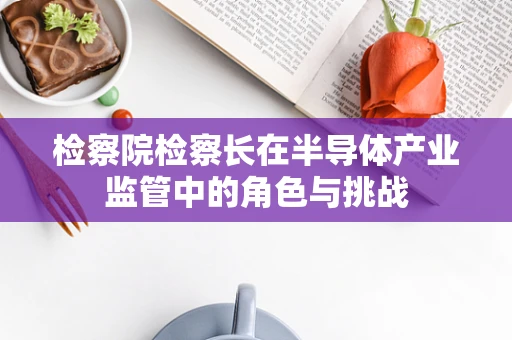 检察院检察长在半导体产业监管中的角色与挑战