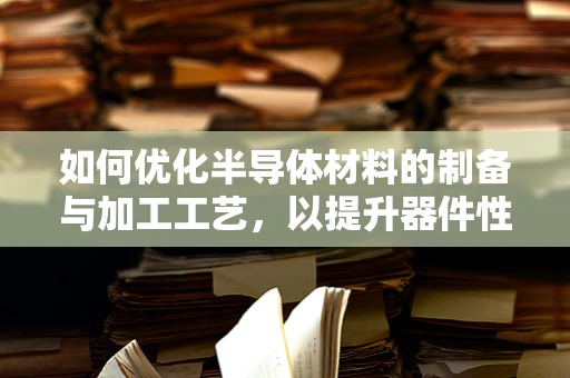 如何优化半导体材料的制备与加工工艺，以提升器件性能？