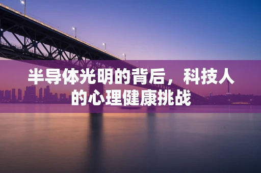 半导体光明的背后，科技人的心理健康挑战