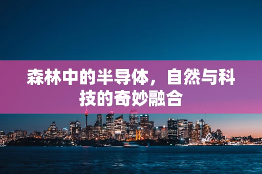 森林中的半导体，自然与科技的奇妙融合