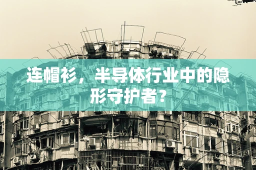 连帽衫，半导体行业中的隐形守护者？