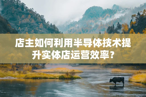 店主如何利用半导体技术提升实体店运营效率？