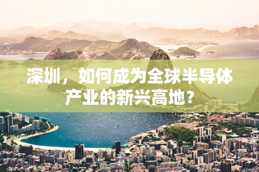 深圳，如何成为全球半导体产业的新兴高地？