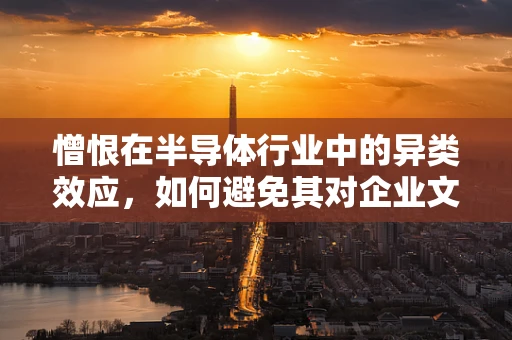 憎恨在半导体行业中的异类效应，如何避免其对企业文化的侵蚀？