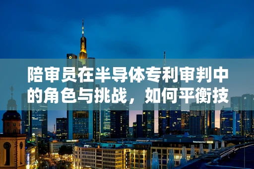 陪审员在半导体专利审判中的角色与挑战，如何平衡技术与法律？