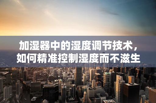 加湿器中的湿度调节技术，如何精准控制湿度而不滋生细菌？