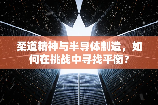 柔道精神与半导体制造，如何在挑战中寻找平衡？
