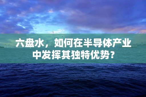 六盘水，如何在半导体产业中发挥其独特优势？