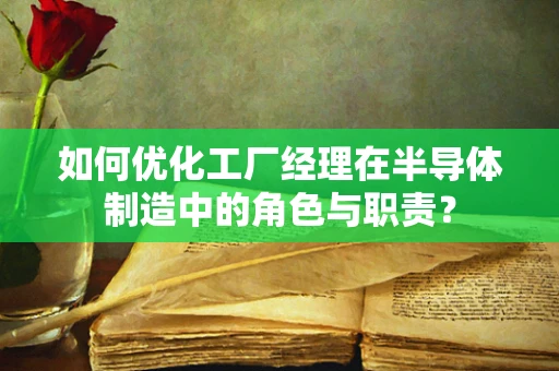 如何优化工厂经理在半导体制造中的角色与职责？