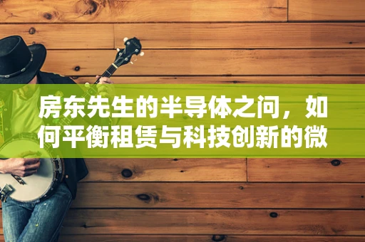房东先生的半导体之问，如何平衡租赁与科技创新的微妙关系？