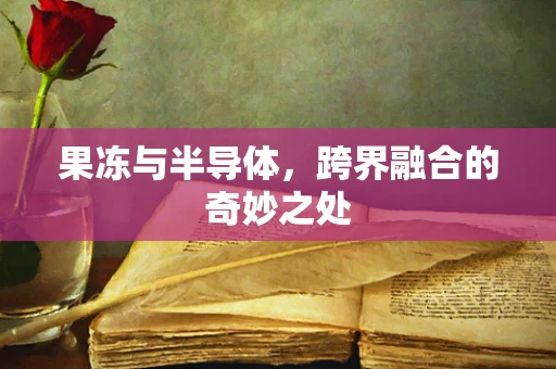 果冻与半导体，跨界融合的奇妙之处