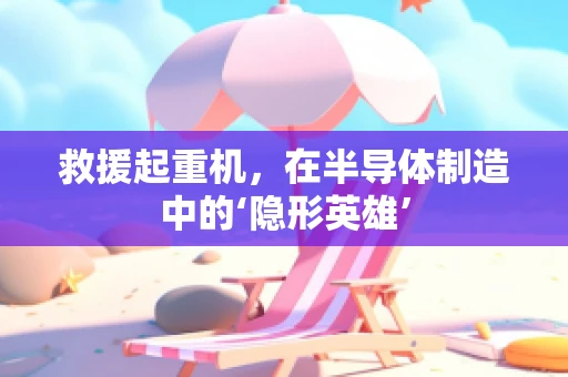救援起重机，在半导体制造中的‘隐形英雄’