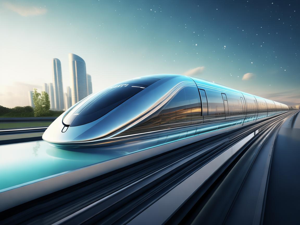 磁悬浮列车组，未来交通的‘零接触’革命？